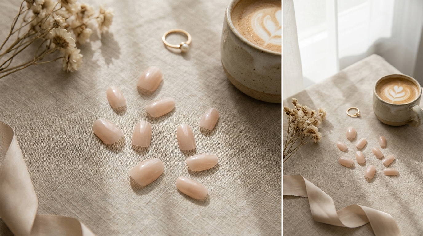 Natural Looking Press-On Nails Review - The best natural press on nails offer a sheer, salon-quality finish without the appointment.