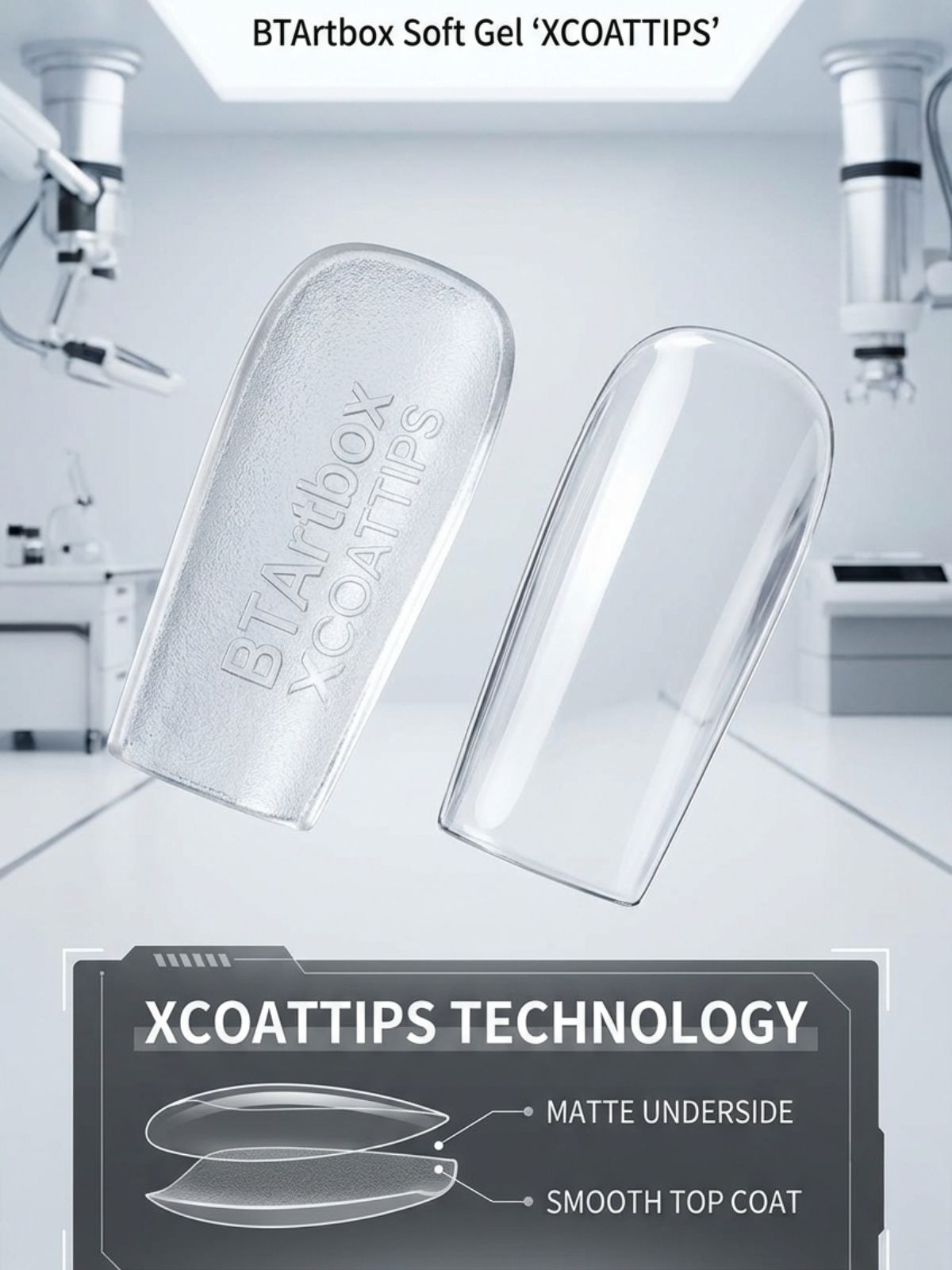 Best Nude Press-On Nails on Amazon - Soft gel tips with a matte backing adhere better to the nail plate for weeks of wear.