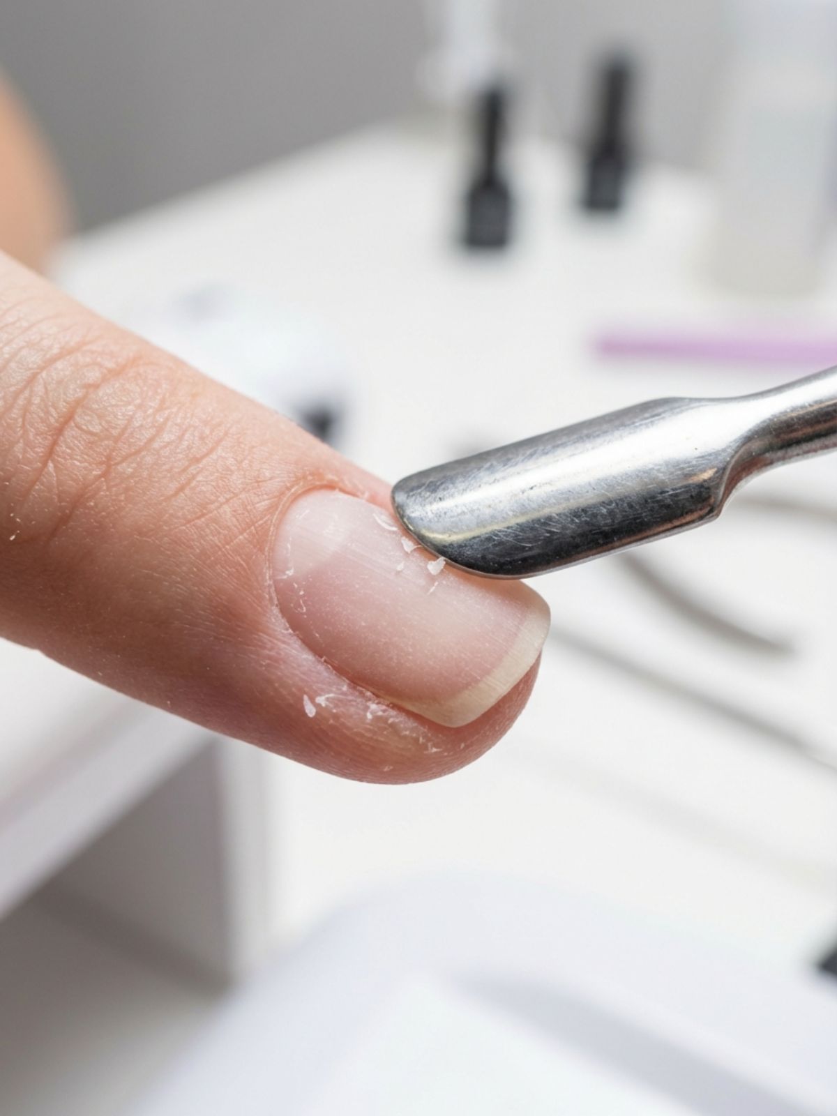 Press-On Nails Care Tips - A clean, exfoliated nail plate is the secret foundation of longevity.