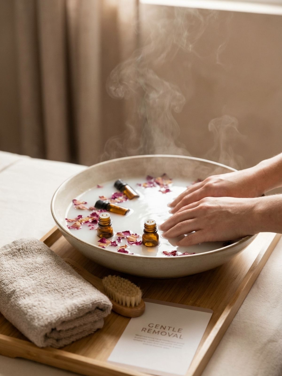 How to Fix Press-On Nails That Fall Off - Gentle removal protects your natural nails for the next application.