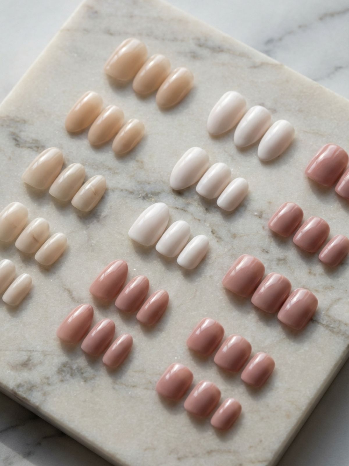 How to Apply Press-On Nails Perfectly - Modern press-on sets offer a variety of architectural shapes, from soft almond to crisp squoval.