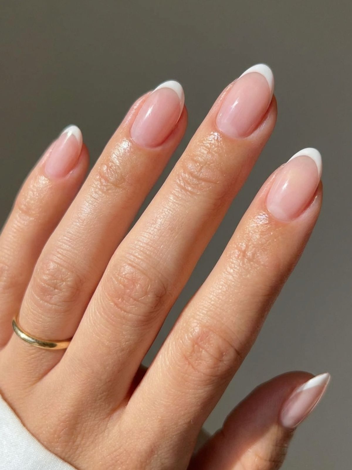 Minimal Nail Ideas for Short Nails - Micro French tips add a sophisticated detail without overwhelming short lengths.