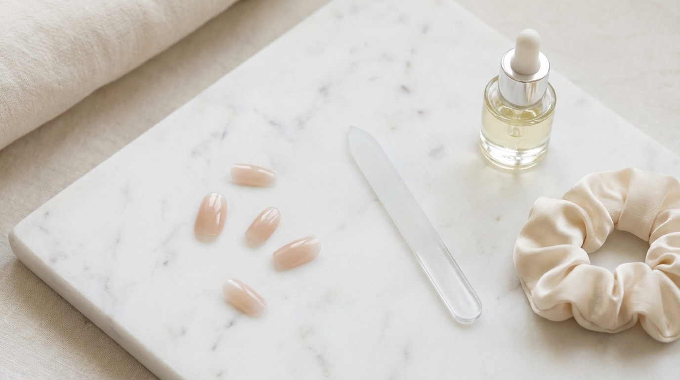 Best Press-On Nails for Beginners - Everything you need for the perfect at-home minimalist manicure.