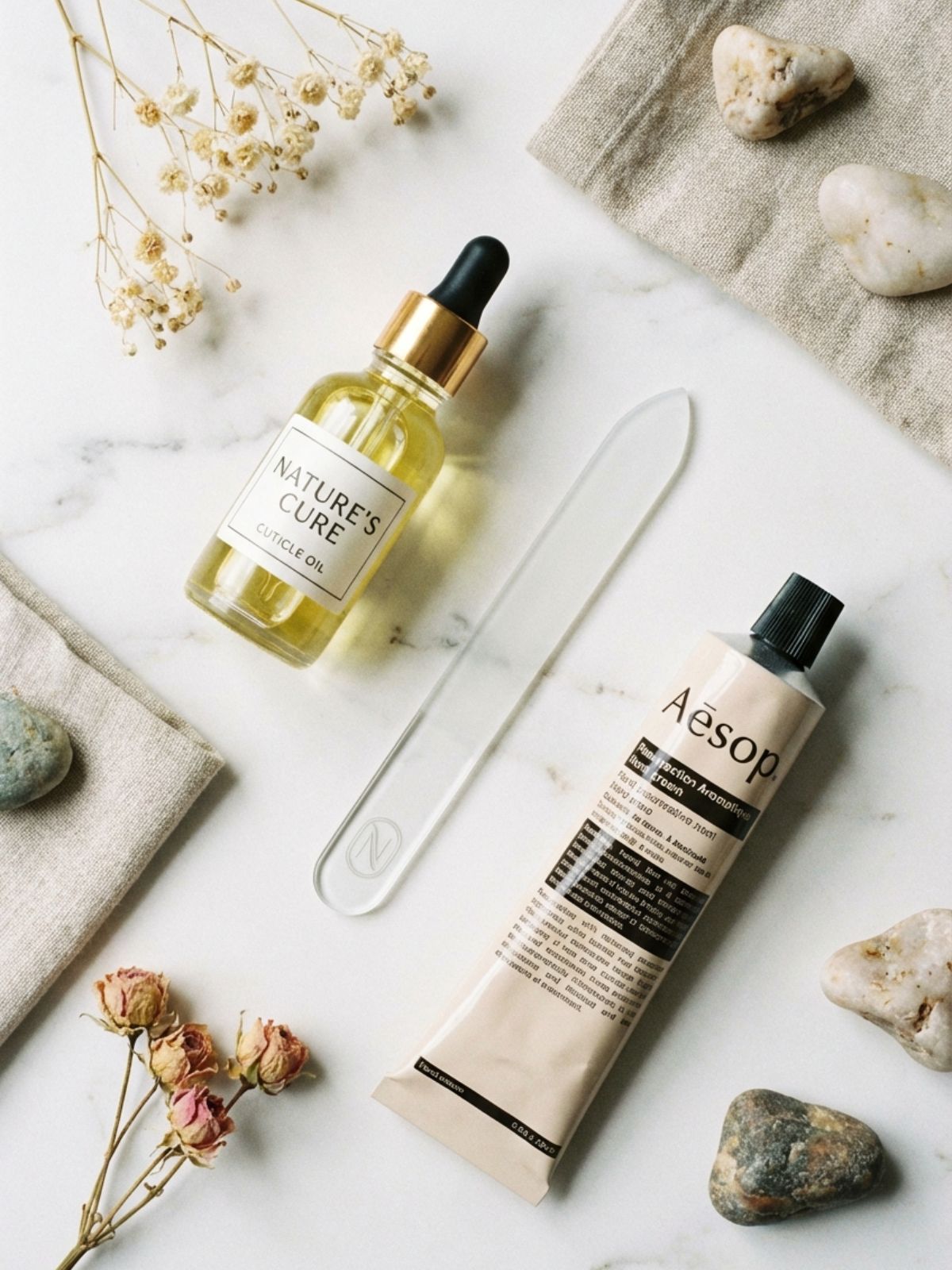 nail-care-essentials-natural-nails Minimal Nails Without Extensions - Healthy cuticles are the secret behind the perfect minimal manicure.