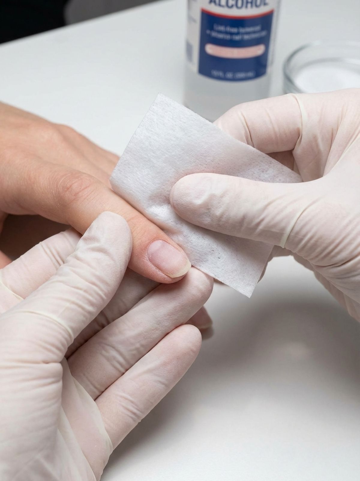How to Fix Press-On Nails That Fall Off - Removing natural oils is the most critical step to prevent nails from falling off.