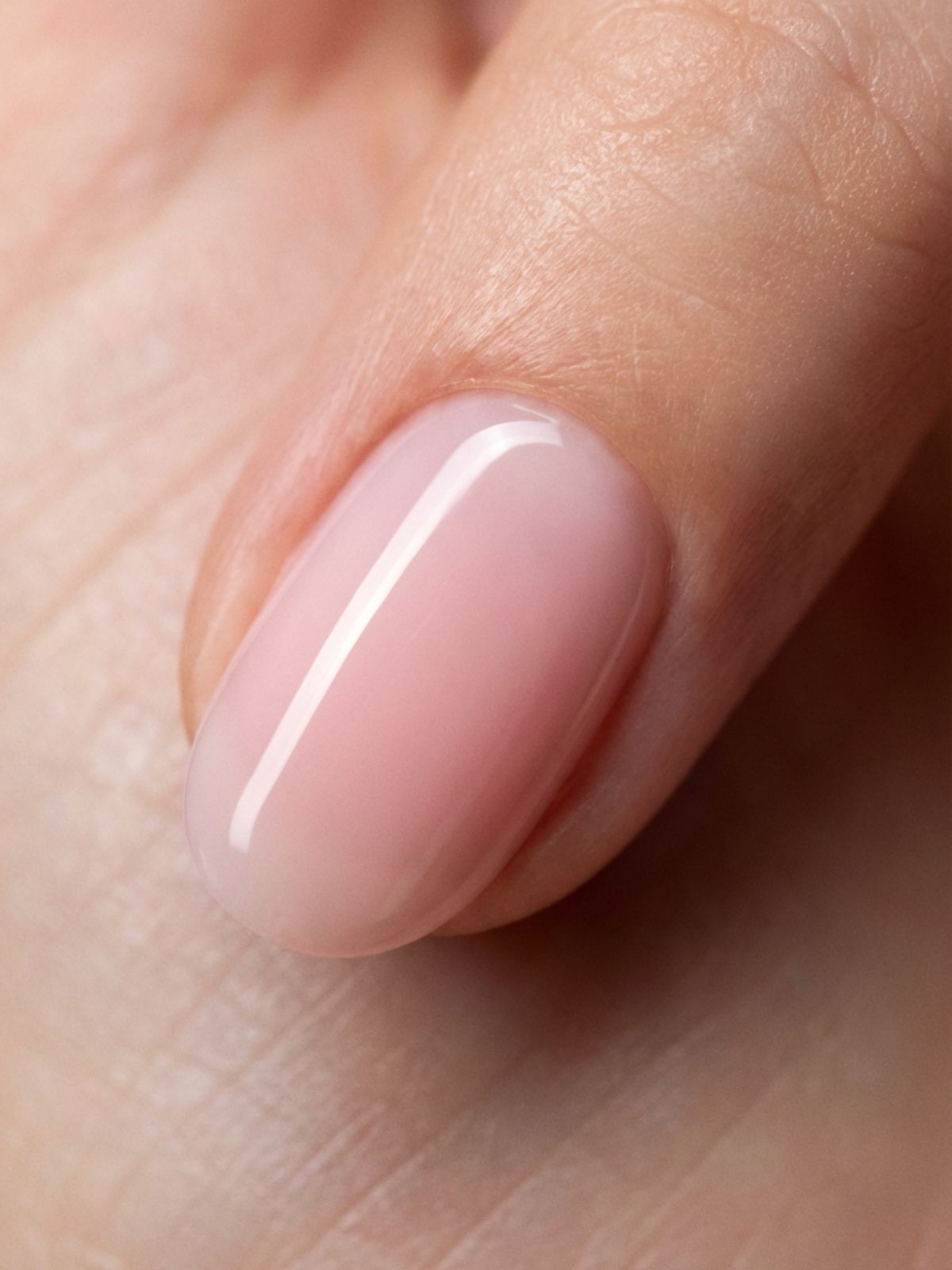 natural-cuticle-fit-press-on-nails How to Choose Press-On Nail Size - A seamless fit at the cuticle line creates the illusion of a sculpted gel extension.