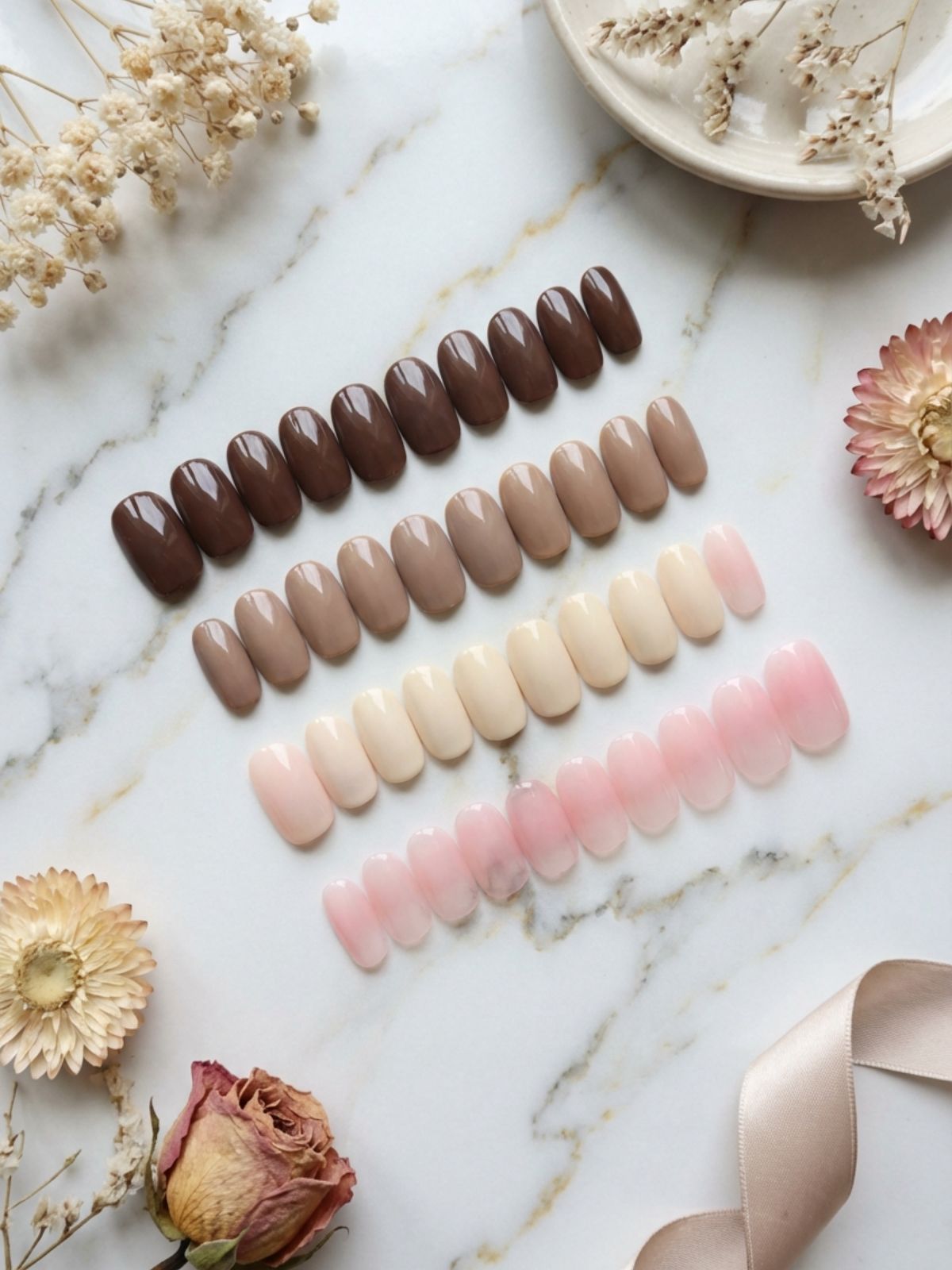 Press-On Nails for First-Time Users - Modern press-on collections offer depth and dimension, moving beyond the flat colors of the past.