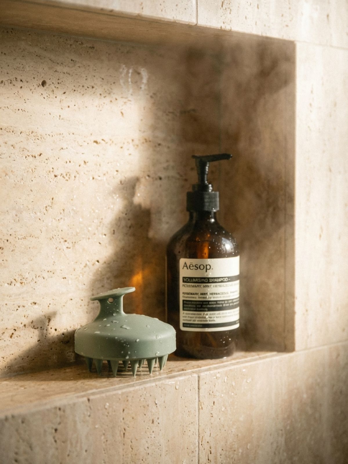 Can You Shower With Press-On Nails - Using a scalp massager in the shower protects your press-ons from the friction of washing your hair.