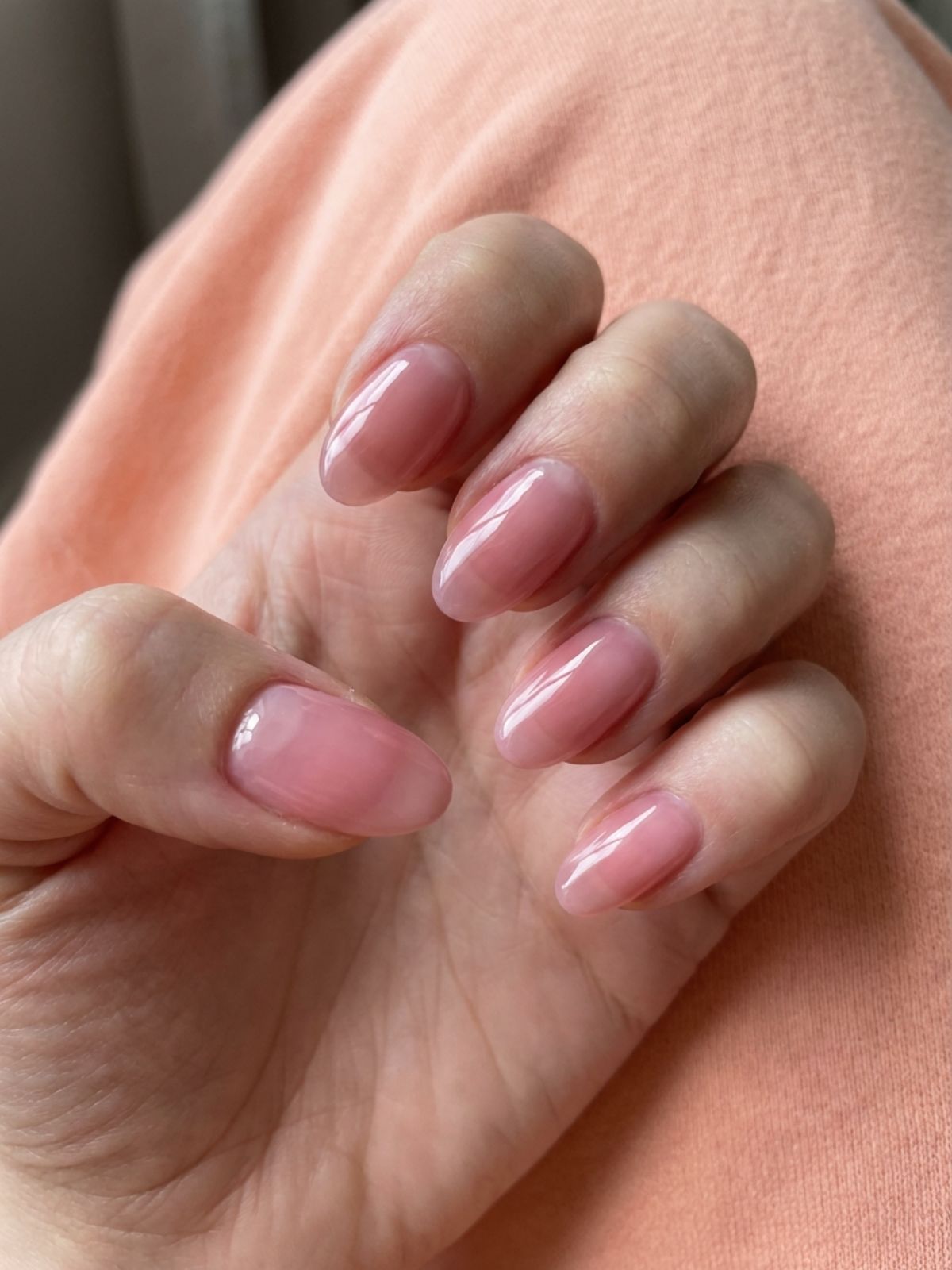 Elegant Minimal Nails for Professionals - Your nails but better: the sheer pink wash that suits every skin tone.
