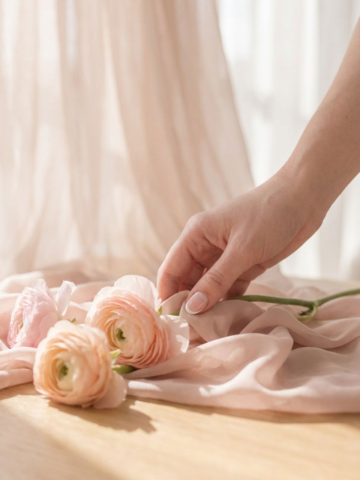 Short Oval French Manicure Press Ons Affordable Minimal Press-On Nails - Oval shaped press-ons elongate the fingers while keeping the look soft and feminine.