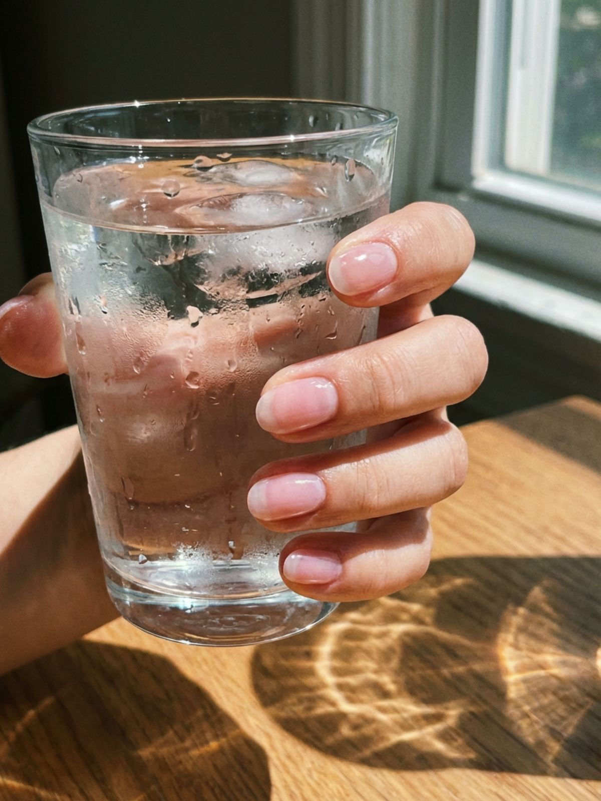 Minimal Nails Without Nail Art - Soap nails offer a squeaky-clean aesthetic with a high-shine glass finish.