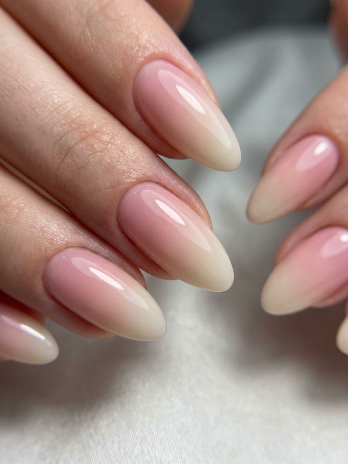 Minimal Nails for Busy Women - Soft ombr&eacute; fades are forgiving and elegant, perfect for a low-maintenance lifestyle.