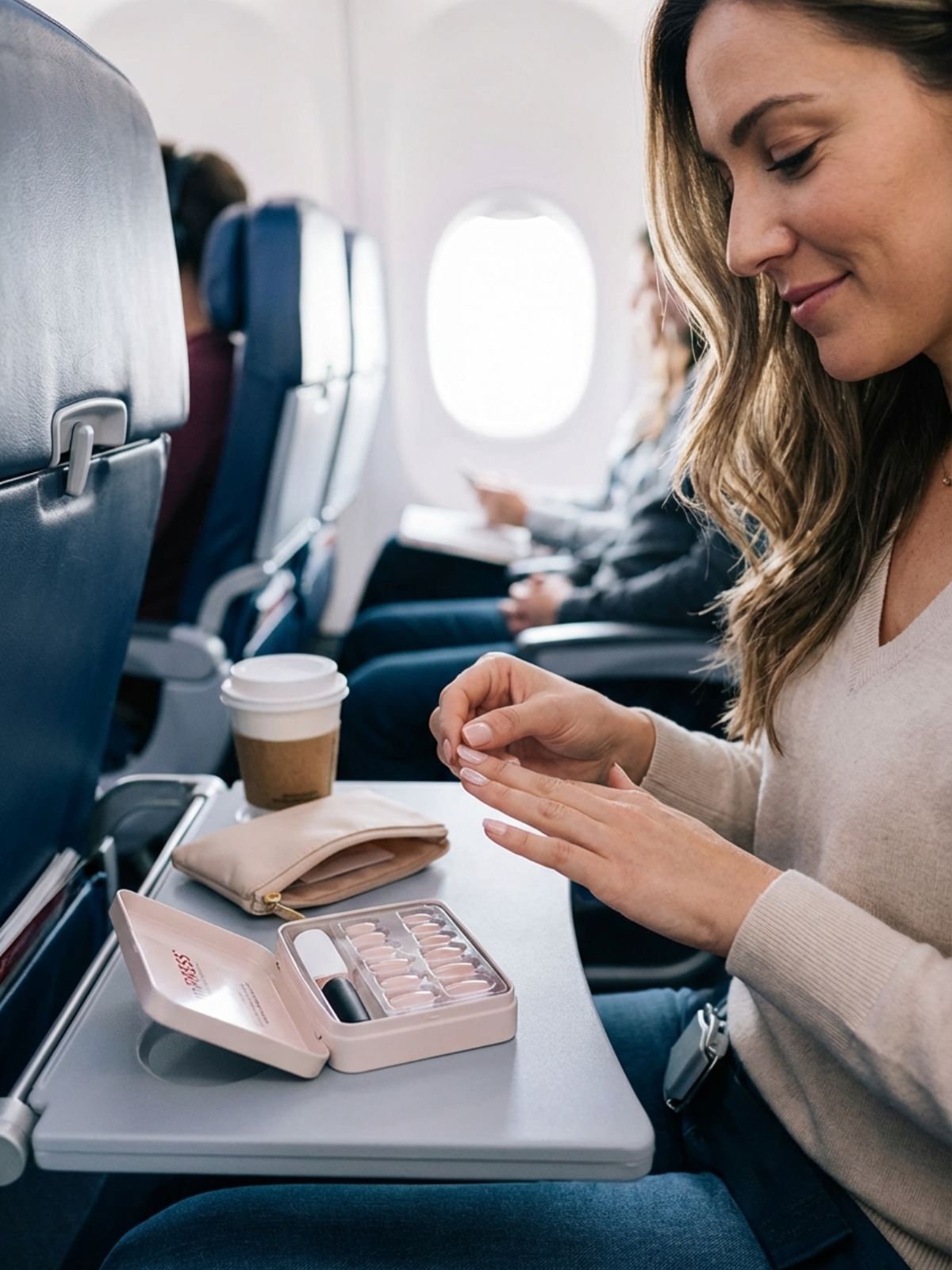 Best Press-On Nails for Travel Bags - No glue means you can refresh your manicure mid-flight without any mess.