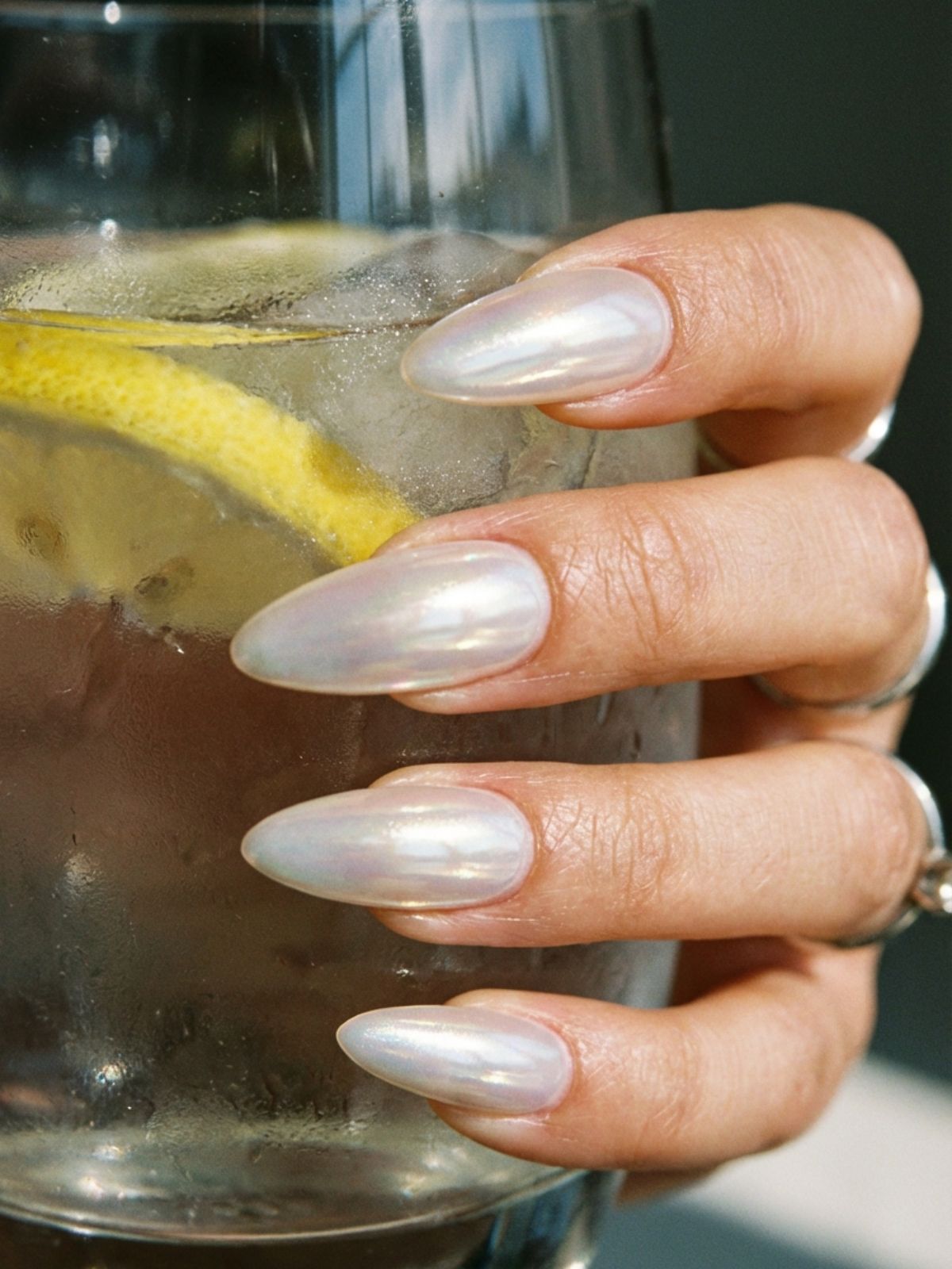 Best Minimal Press-On Nails for Winter - Achieve the viral glazed donut look instantly with these soft gel tips.