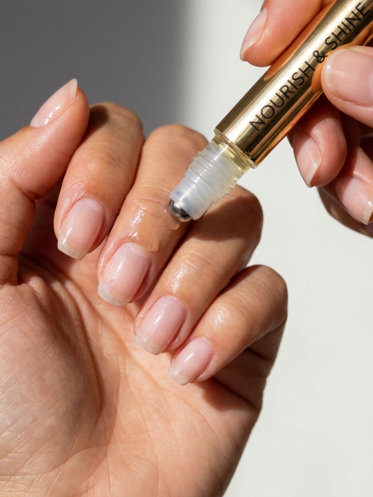 Minimal Nails for Date Night - Hydrated cuticles and a glossy top coat are the secrets to keeping minimal nails looking expensive.