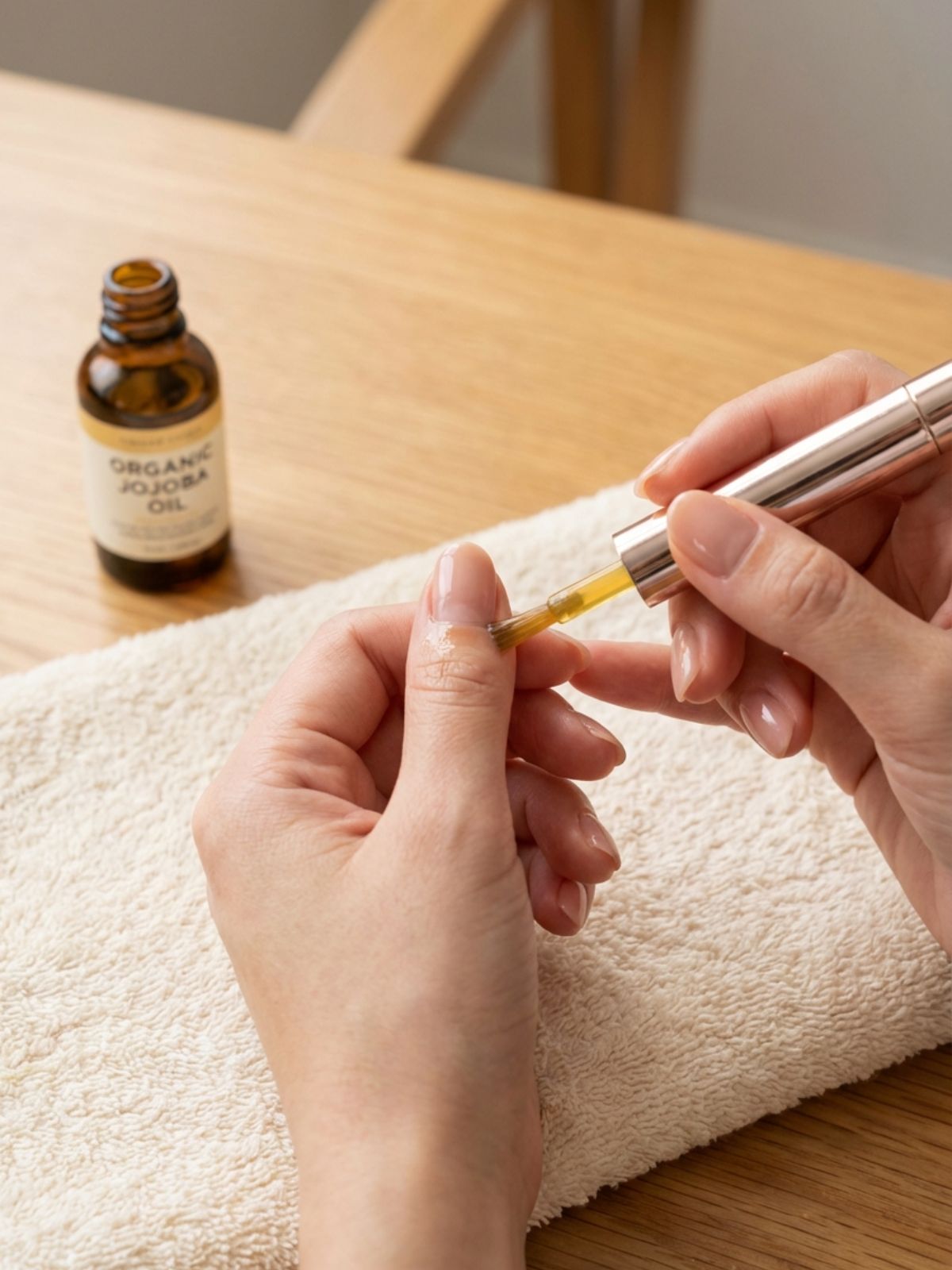 How to Choose Minimal Press-On Nail Designs - Daily hydration with cuticle oil keeps your press-on manicure looking fresh and salon-quality.