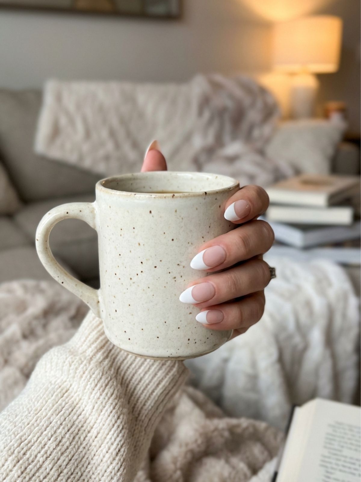 french tip almond press ons Best Press-On Nails for Short Fingers - The classic French tip draws the eye upward, adding length.