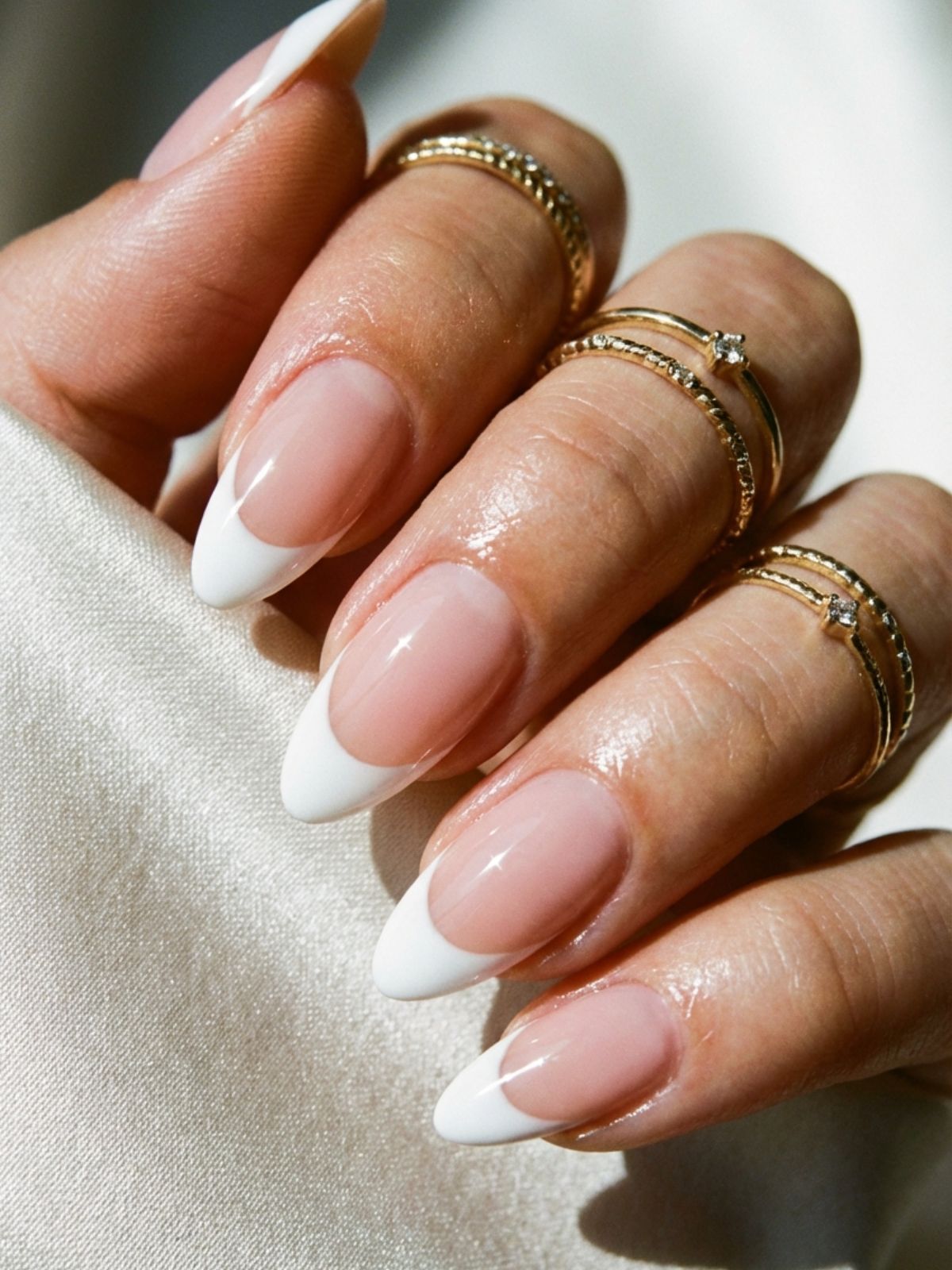 Best Press-On Nails That Look Like Salon - UV-coated finishes ensure your French tip stays crisp and chip-free.