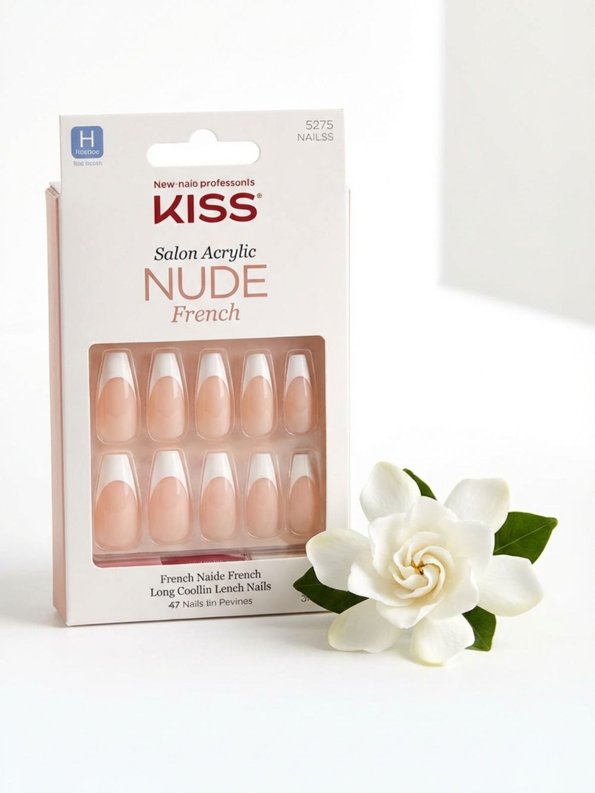 Best Natural Curve Press-On Nails - The classic KISS nude French tip is a staple for a reason—reliable, durable, and universally flattering.
