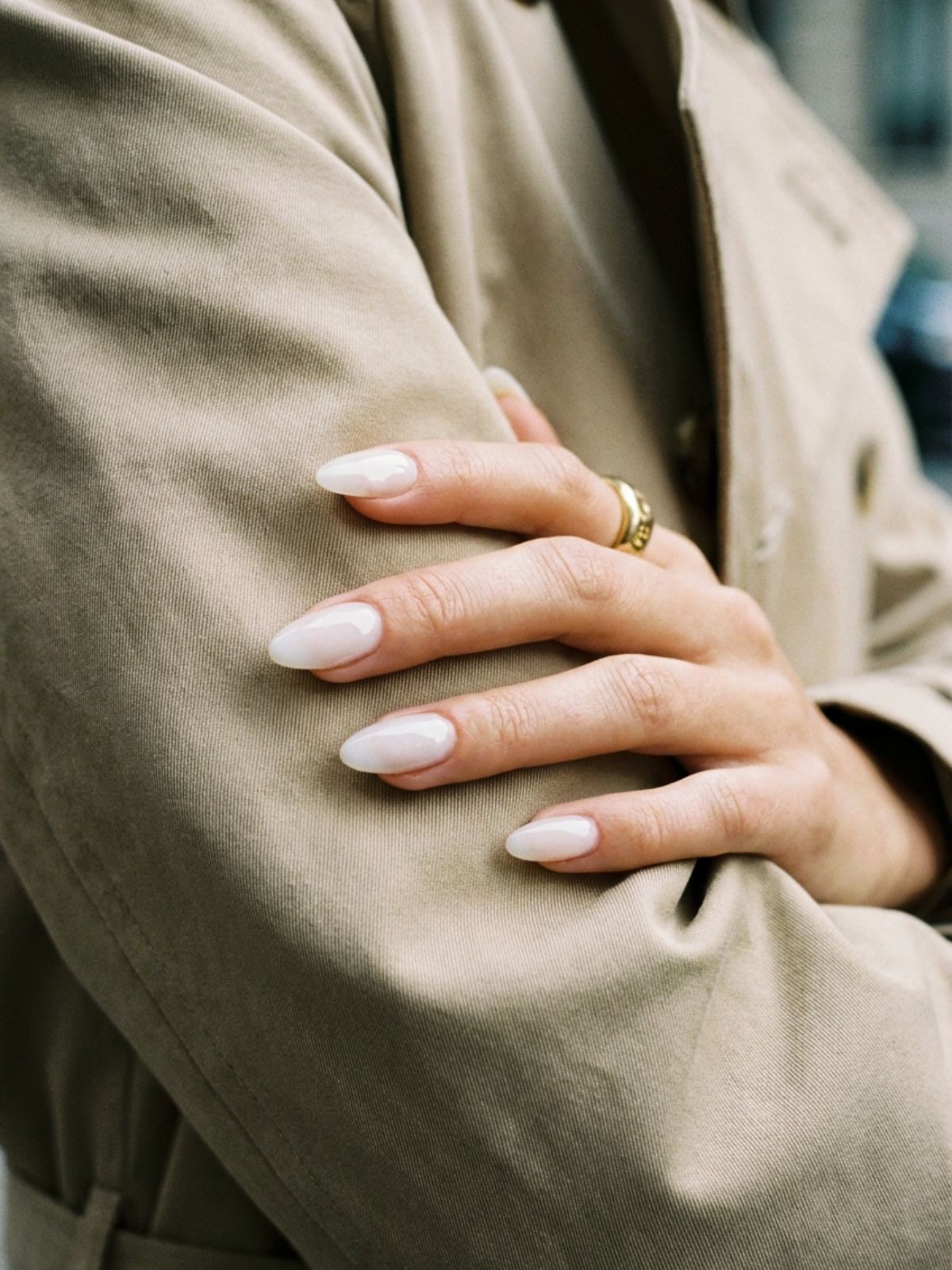 Best Press-On Nails That Look Like Salon - Soft gel textures provide that trendy, semi-transparent milky look.