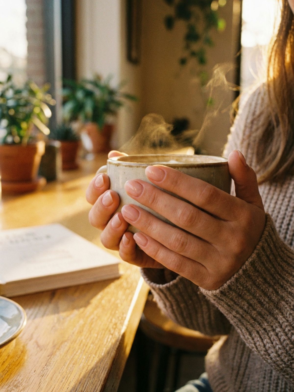 minimalist-manicure-lifestyle-coffee How to Reuse Press-On Nails Safely - The result: A salon-quality finish that fits seamlessly into your daily routine.