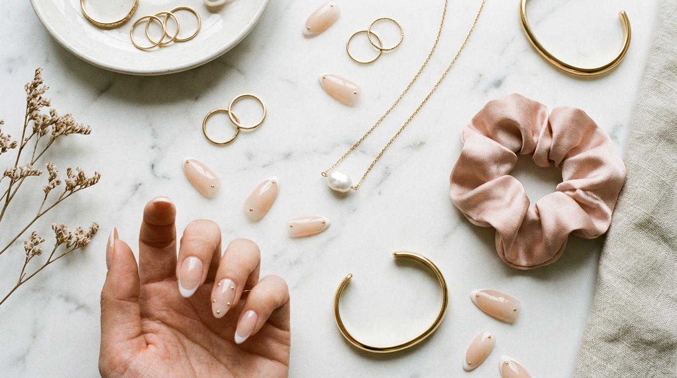 Best Natural Curve Press-On Nails - Elevate your daily routine with press-ons that feature a natural curve and salon-quality finish.