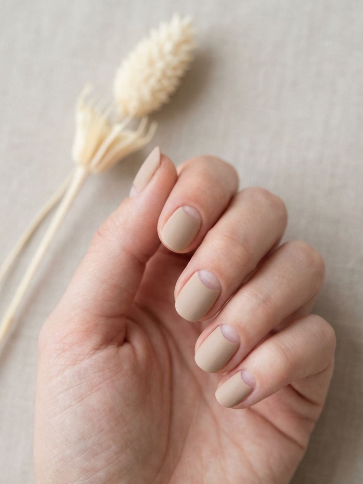 Minimal Nails for Business Trips - Negative space designs make regrowth invisible, ideal for longer business trips.