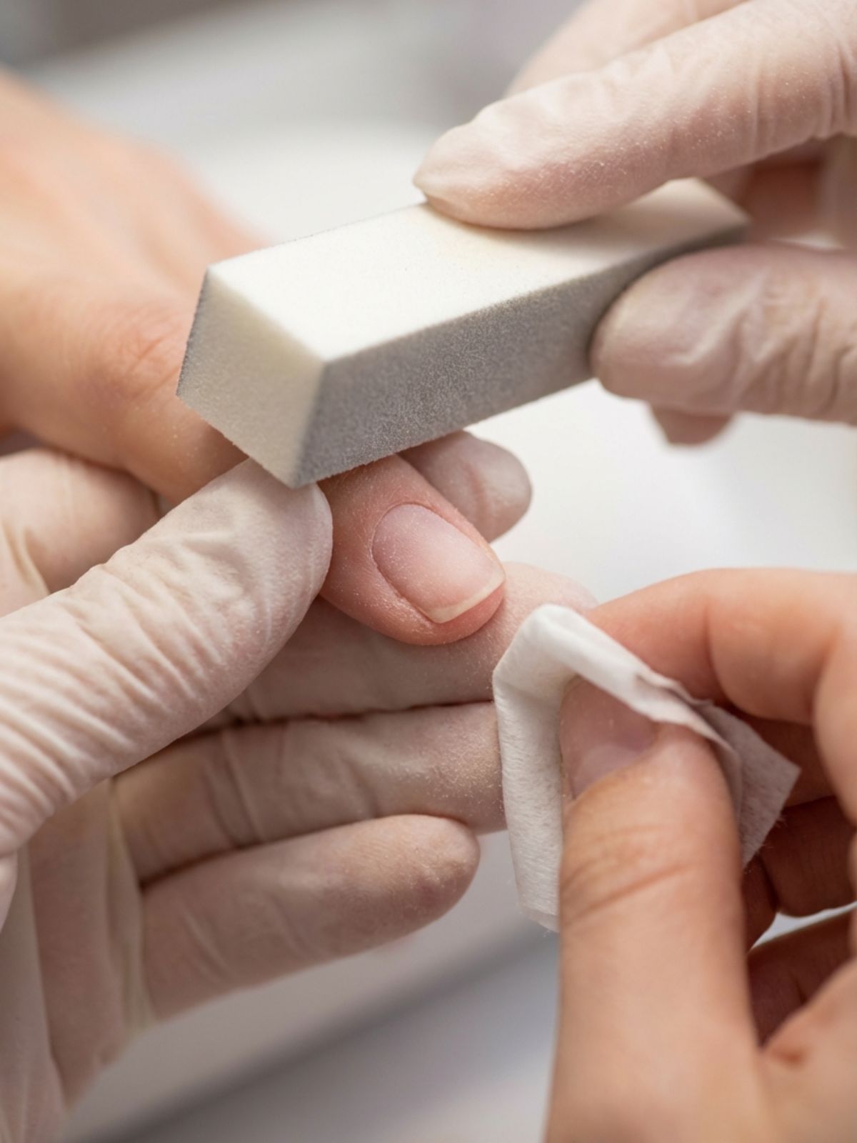 Press-On Nails Buying Guide - Proper dehydration with alcohol is the secret to adhesion that lasts over two weeks.