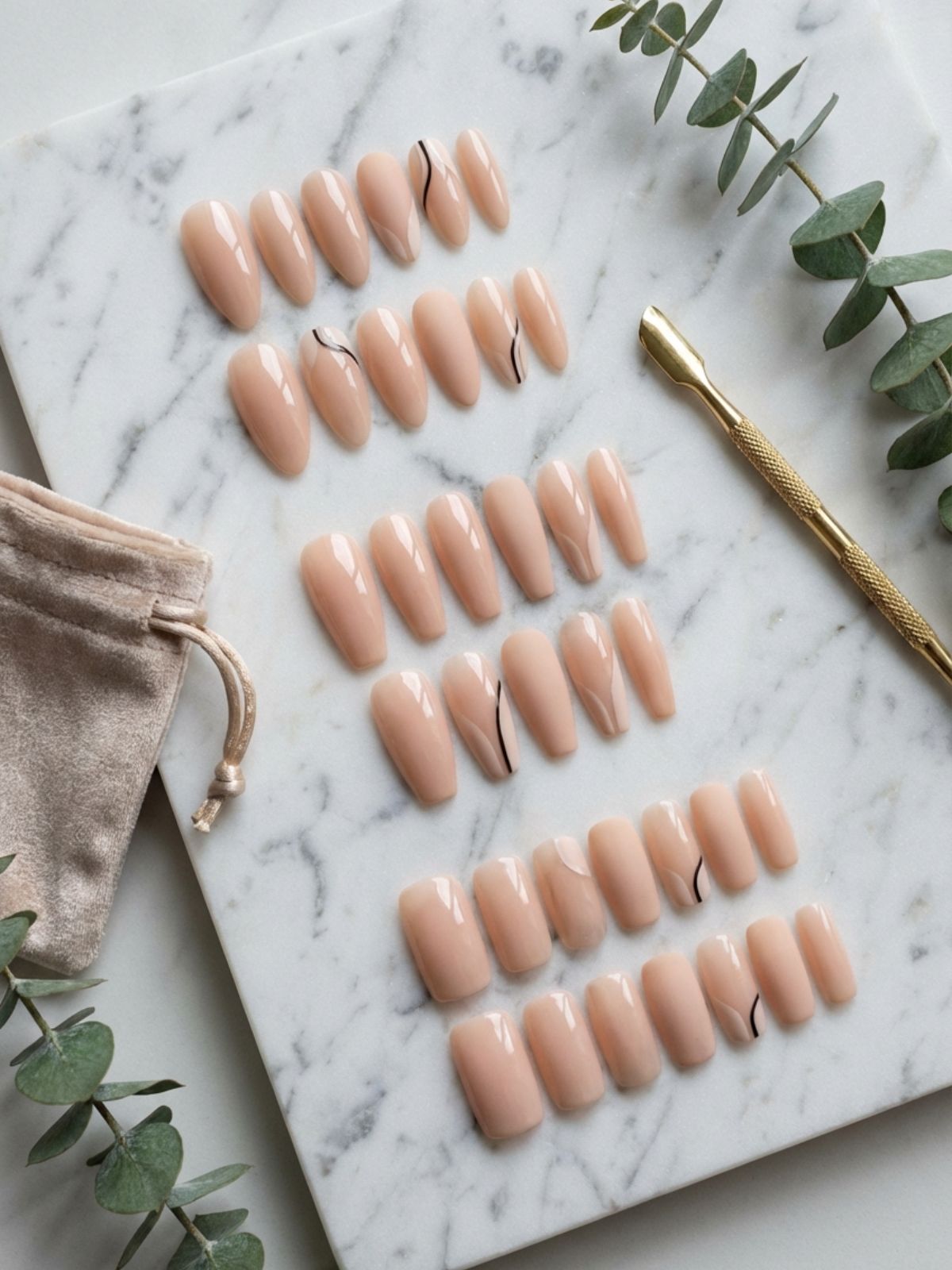 Best Press-On Nails for Travel Bags - Choosing the right shape—from almond to squoval—is key to a natural look.