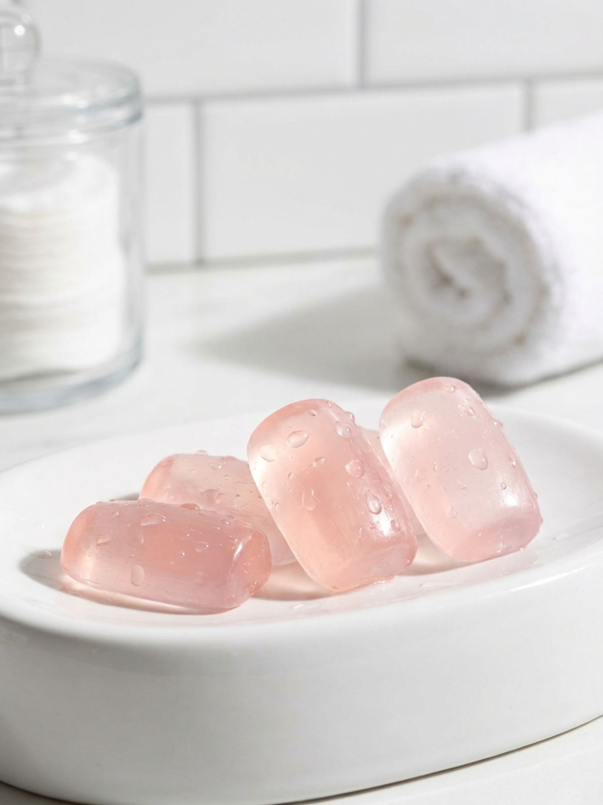 soap nails trend wet look Minimal Nails That Look Good on Camera - Soap nails mimic the fresh-out-of-the-bath look with an ultra-glossy, wet finish.